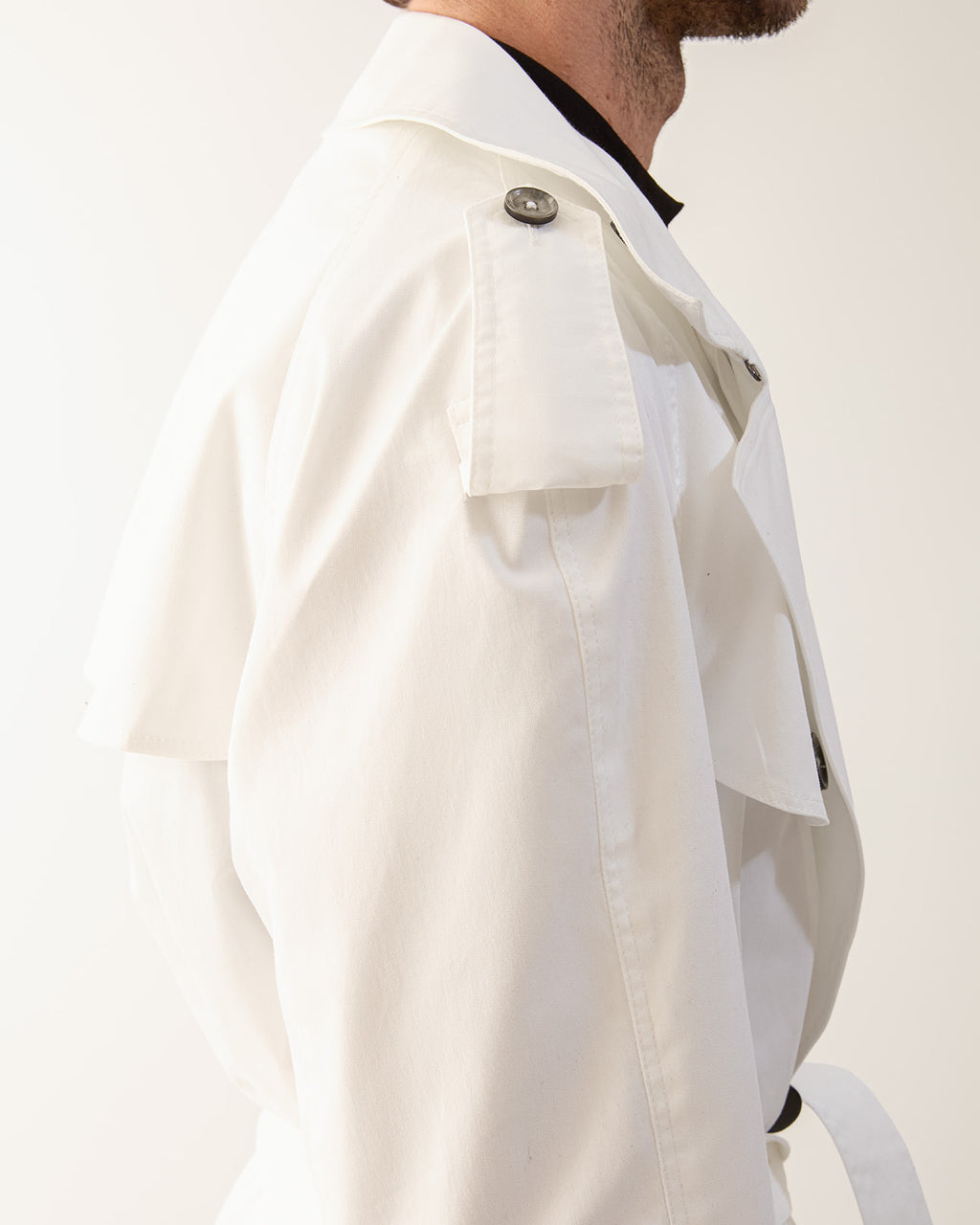 The Marlow White Trench