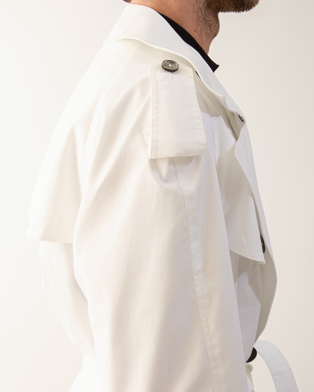 The Marlow White Trench
